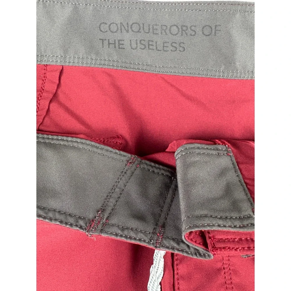 Patagonia Mens 44 Hydro Series Boardshorts Red Burgundy Swim Trunks Recycled DWR